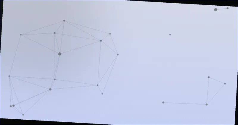 Illustration of a path splitting into branching outcomes ahead of a player